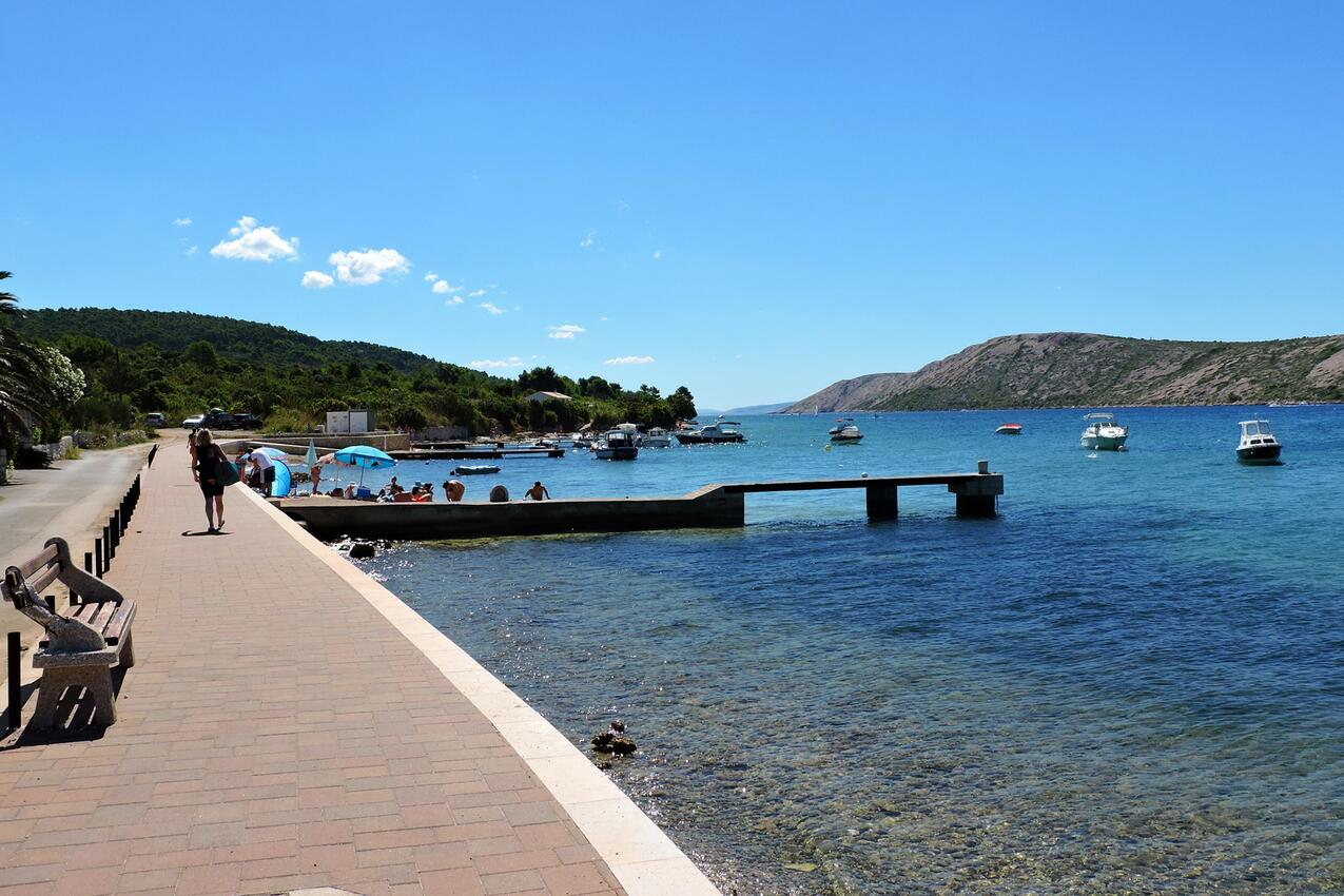 Nächster Strand - Ferienwohnungen am Meer Barbat, Rab