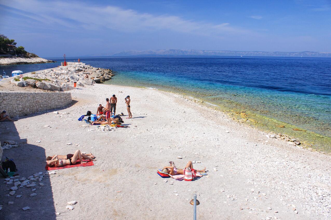 Nächster Strand - Ferienwohnungen am Meer Prigradica, Korcula