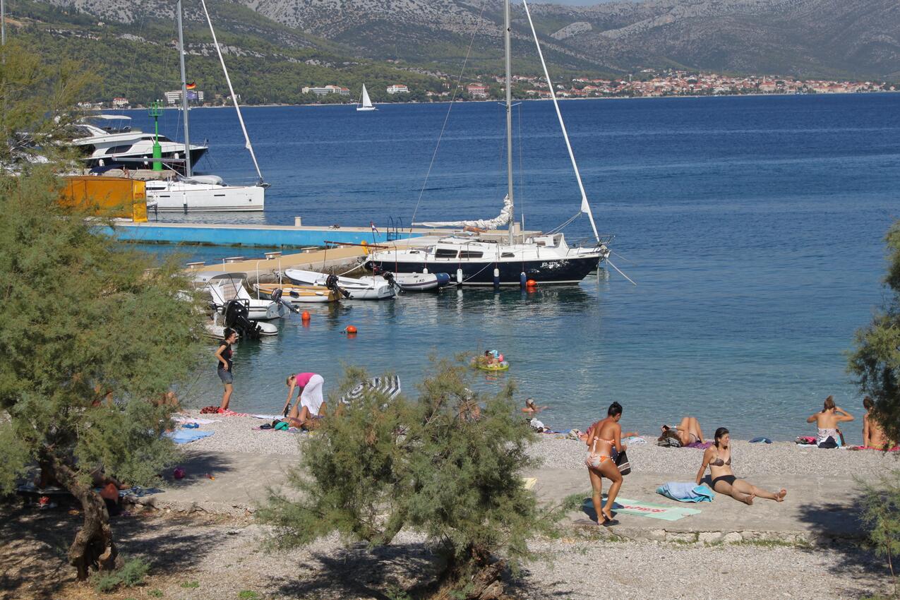 La spiaggia più vicina - Appartamenti accanto al mare Curzola - Korčula