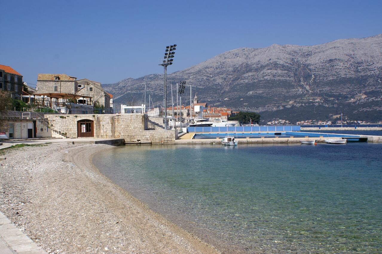La spiaggia più vicina - Appartamenti accanto al mare Curzola - Korčula