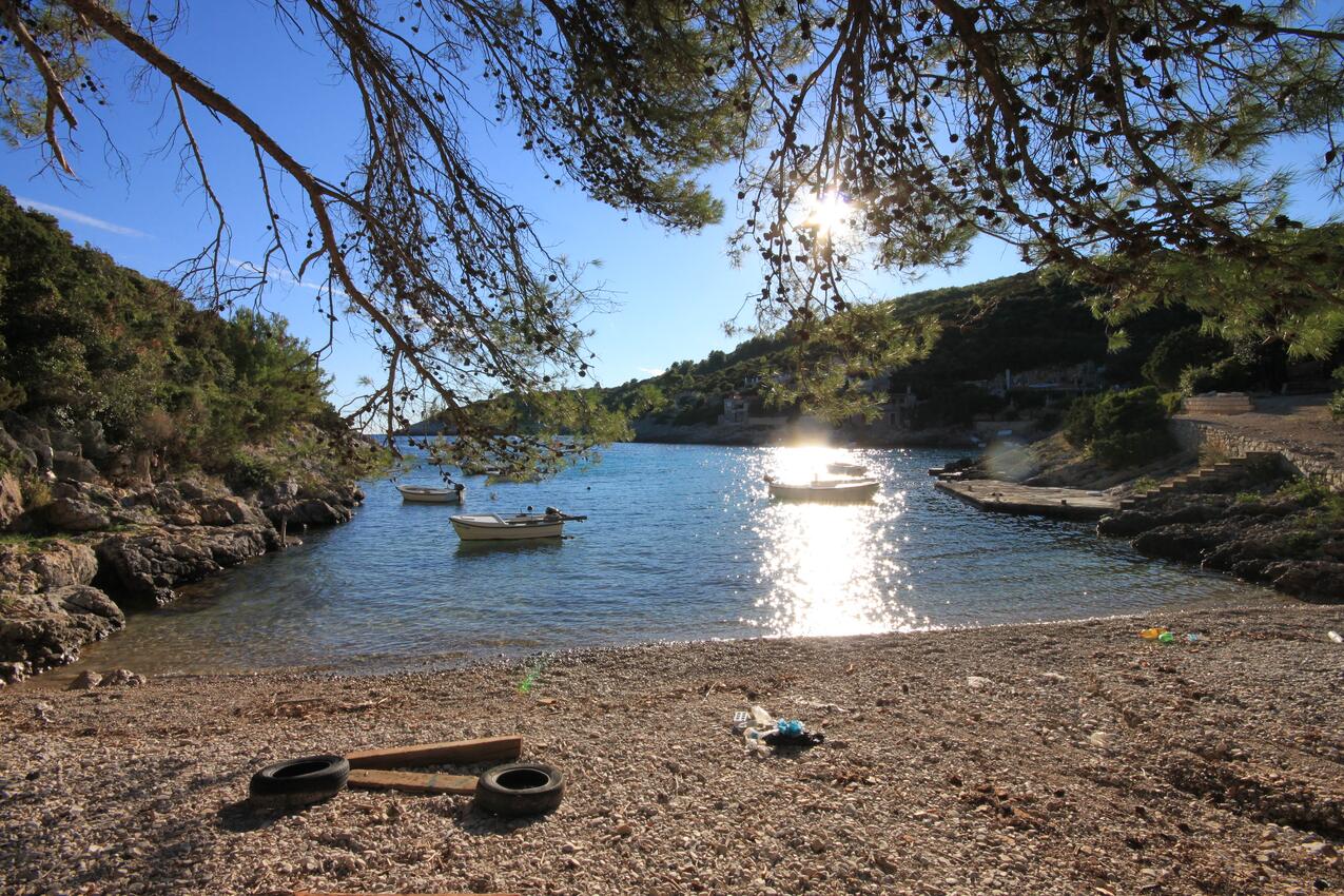 La spiaggia più vicina - Casa per il turismo robinsoniano con parcheggio Baia Rasohatica, Curzola - Korčula
