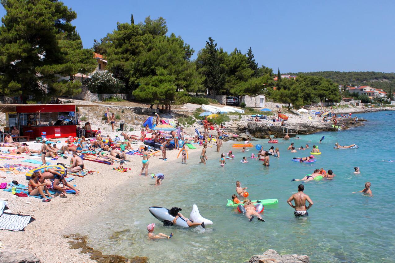 Nächster Strand - Ferienwohnungen mit Parkplatz Businci, Ciovo