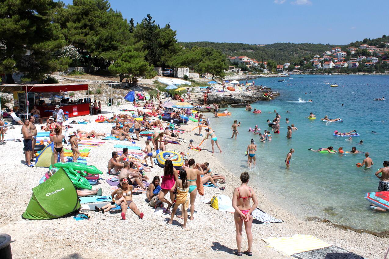 Nächster Strand - Ferienwohnungen mit Parkplatz Businci, Ciovo