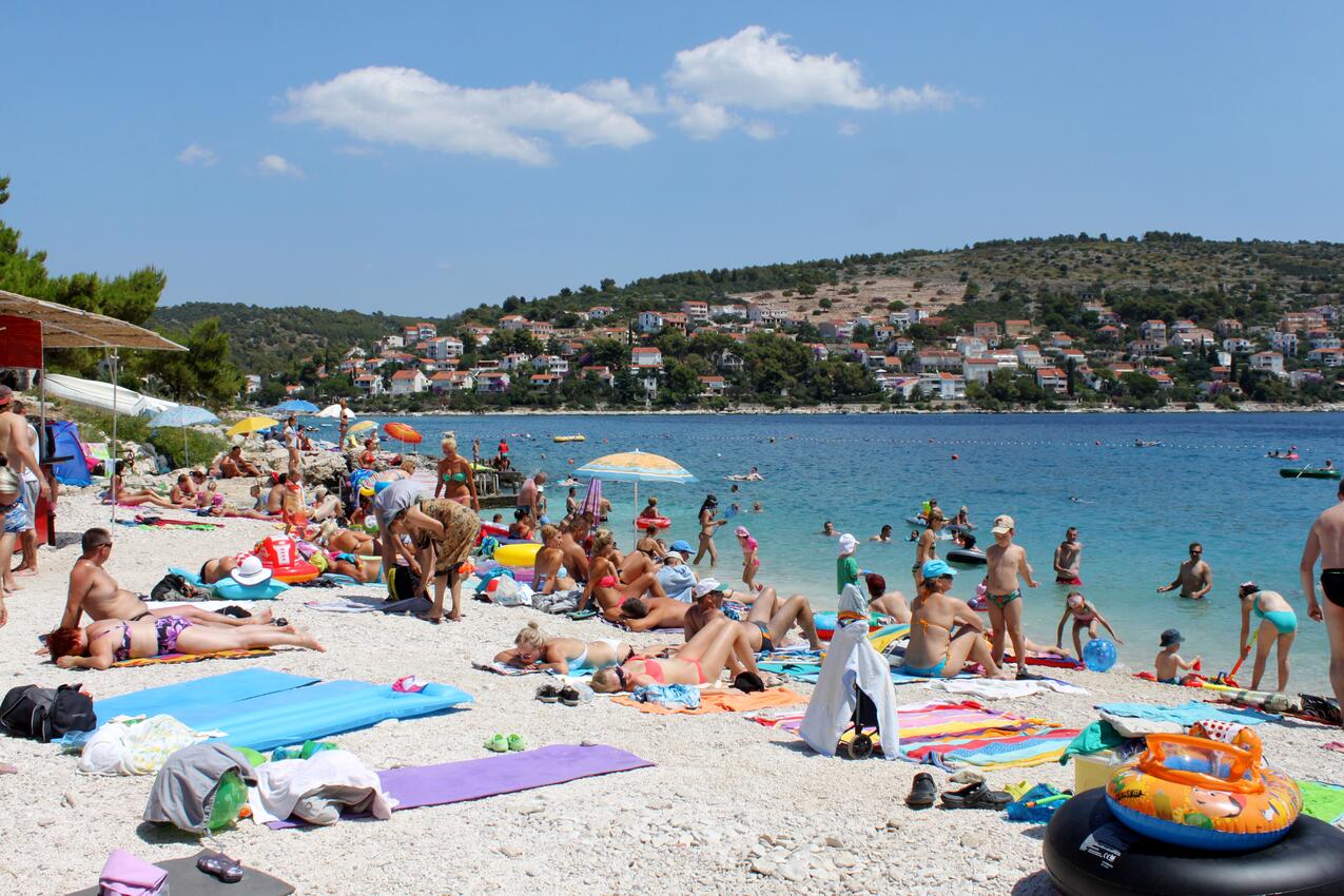 Nächster Strand - Ferienwohnungen mit Parkplatz Businci, Ciovo