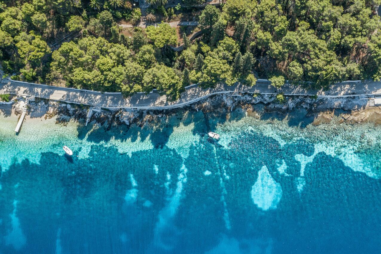 Nejbližší pláž - Apartmány u moře Sumartin, Brač