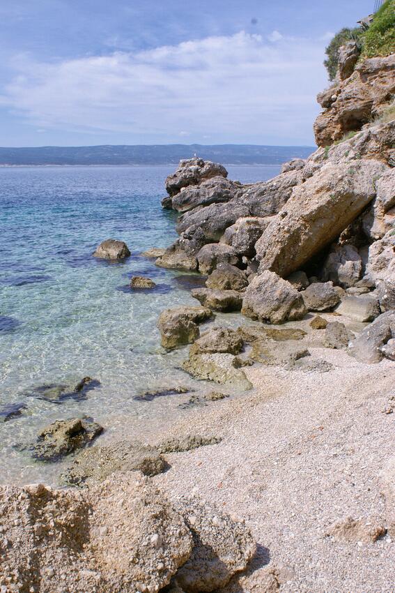 La spiaggia più vicina - Appartamenti accanto al mare Pisak, Almissa - Omiš