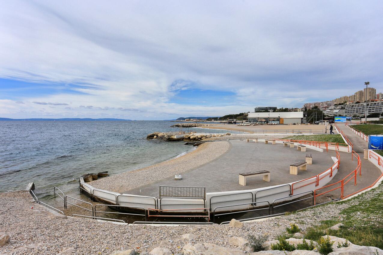 Nejbližší pláž - Apartmány s parkovištěm Split