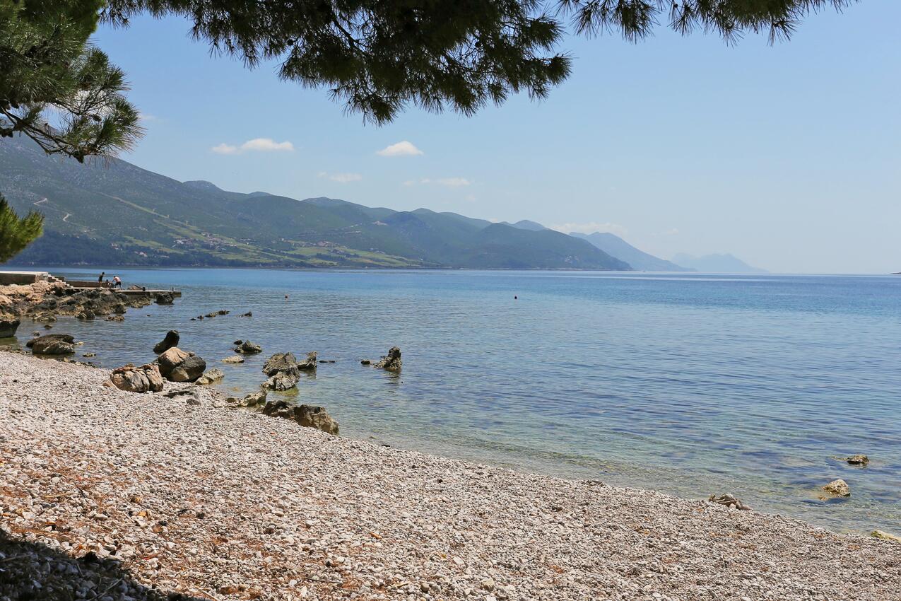 La spiaggia più vicina - Casa accanto al mare con piscina per famiglia Sabbioncello - Orebić, Sabbioncello - Pelješac