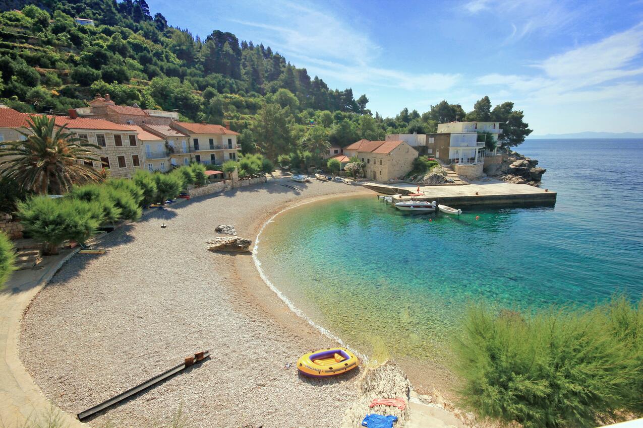 La spiaggia più vicina - Casa vacanze accanto al mare Podobuce, Sabbioncello - Pelješac