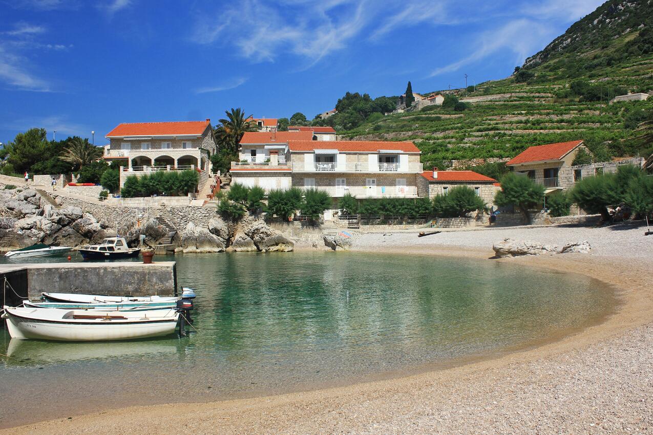 La spiaggia più vicina - Casa vacanze accanto al mare Podobuce, Sabbioncello - Pelješac
