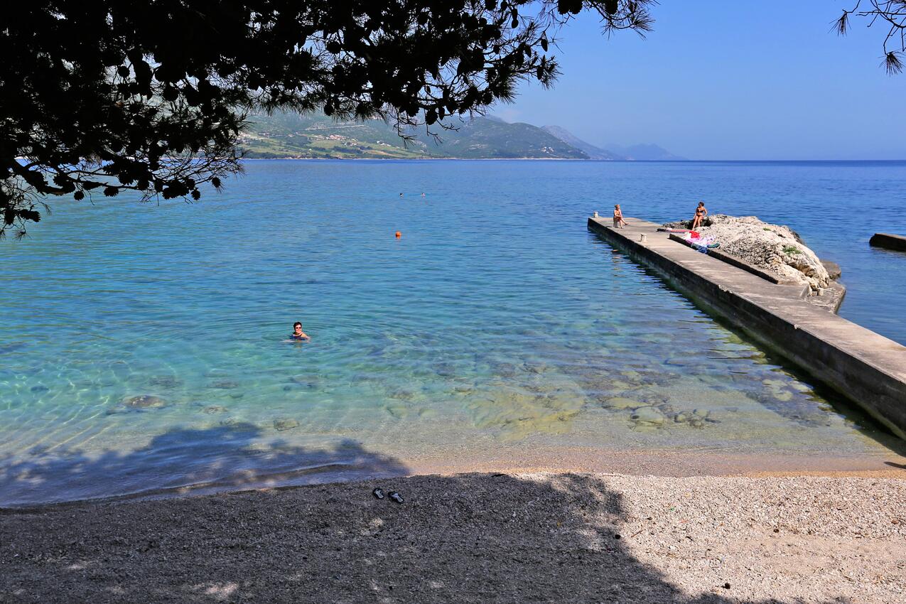 Nächster Strand - Ferienwohnungen mit Parkplatz Orebic, Peljesac