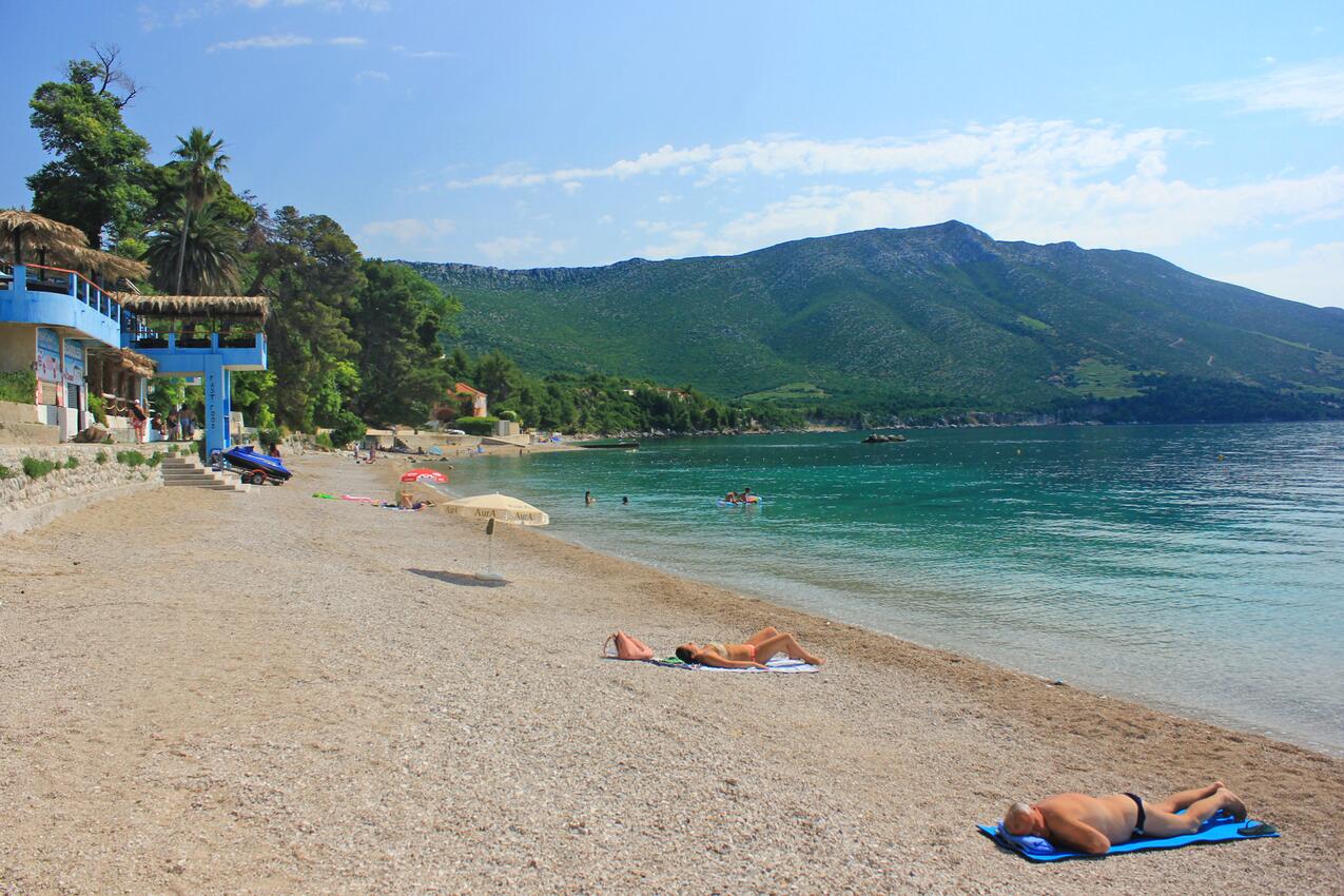 Nächster Strand - Ferienwohnungen mit Parkplatz Orebic, Peljesac