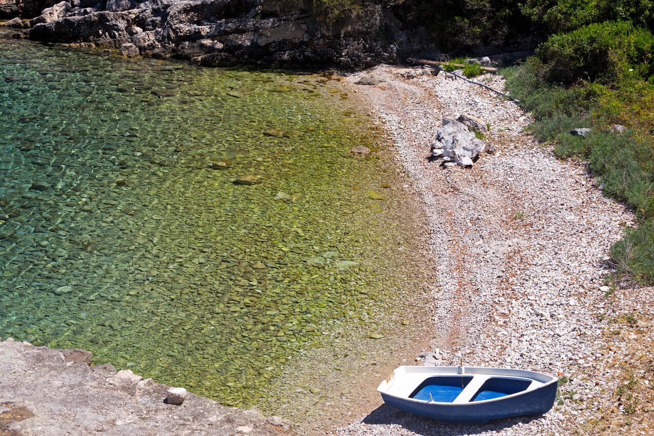 La spiaggia più vicina - Casa accanto al mare per famiglia con bambini Baia Pokrivenik, Lesina - Hvar