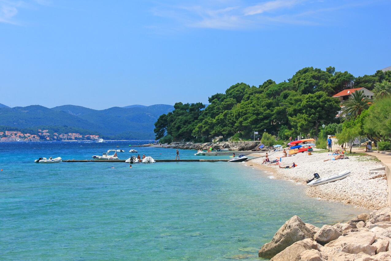 Nearest beach - Apartments by the sea Orebić, Pelješac