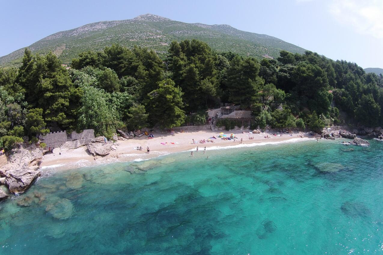 Nächster Strand - Ferienhaus am Meer Mokalo, Peljesac