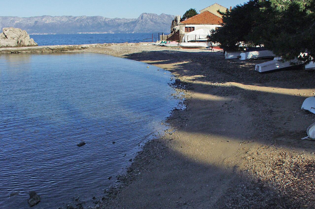 Nejbližší pláž - Apartmány u moře Trpanj, Pelješac