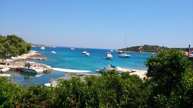 La spiaggia più vicina - Casa dei pescatori accanto al mare Baia Dragisina, Isole Incoronate - Kornati