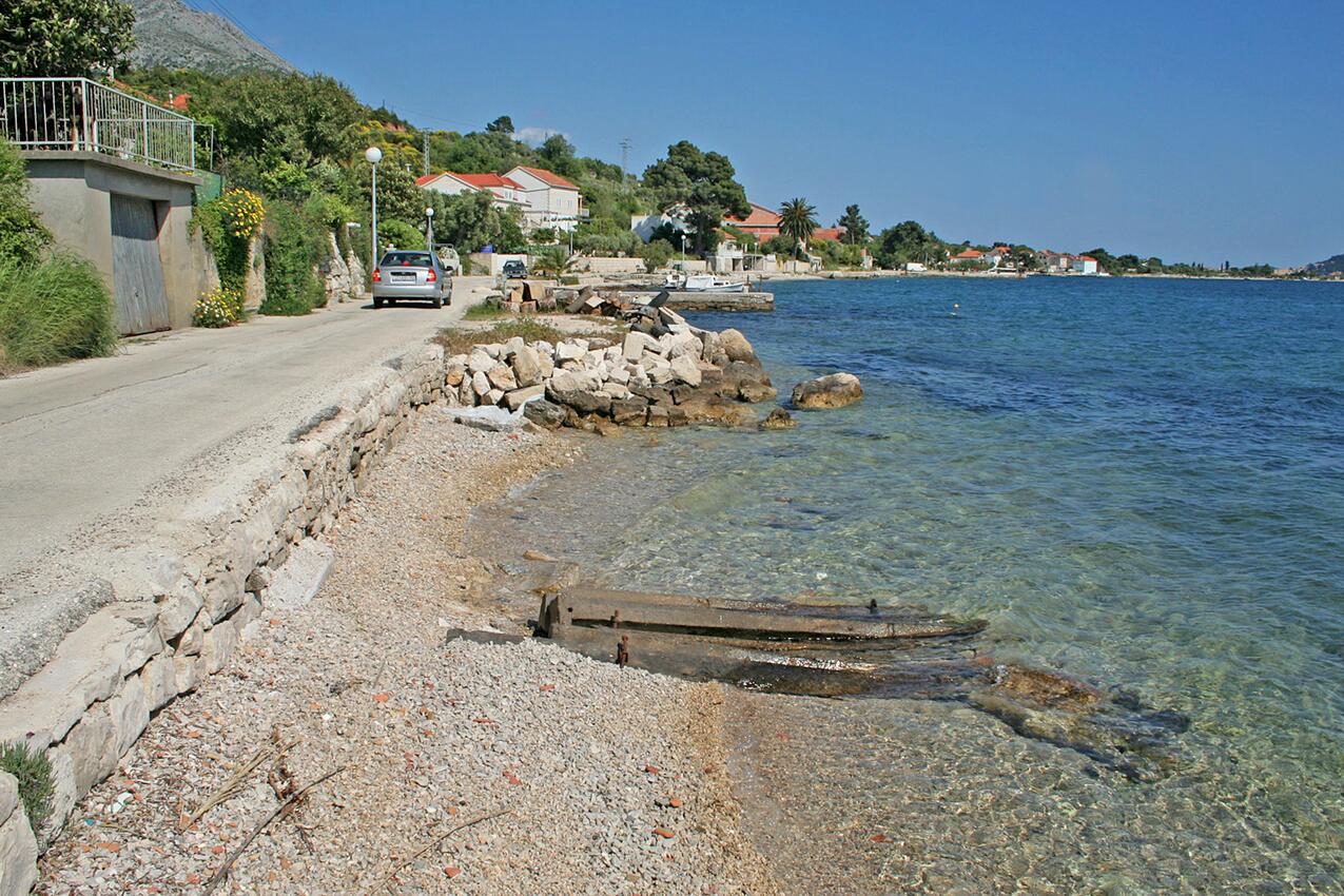 Nearest beach - Seaside apartments with a swimming pool Viganj, Pelješac