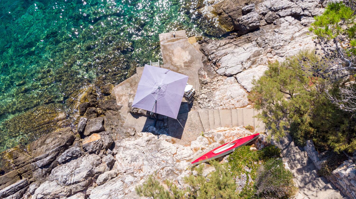 La spiaggia più vicina - Appartamenti accanto al mare Baia Zaglava - Zaglav, Curzola - Korčula