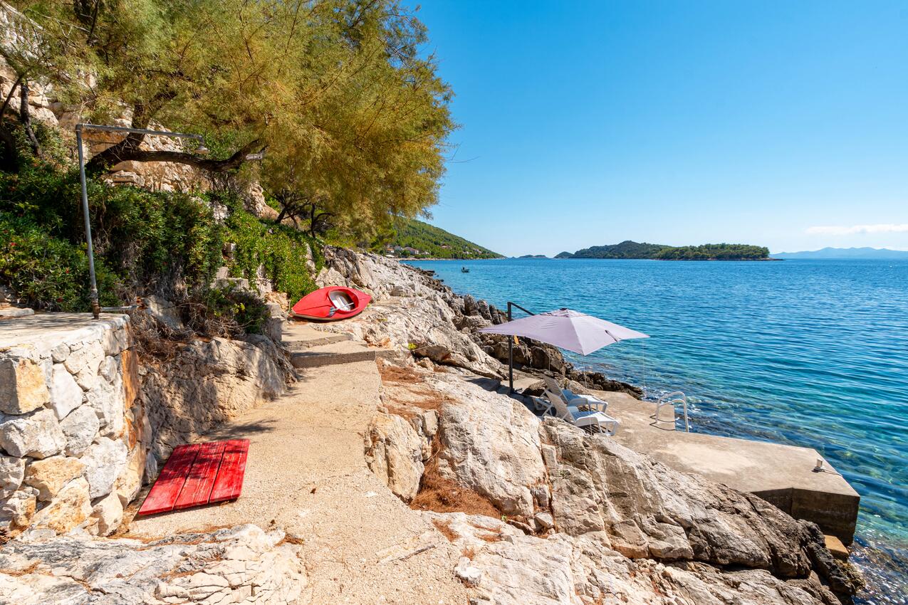 La spiaggia più vicina - Appartamenti accanto al mare Baia Zaglava - Zaglav, Curzola - Korčula