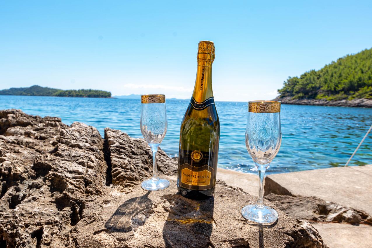 La spiaggia più vicina - Appartamenti accanto al mare Baia Zaglava - Zaglav, Curzola - Korčula