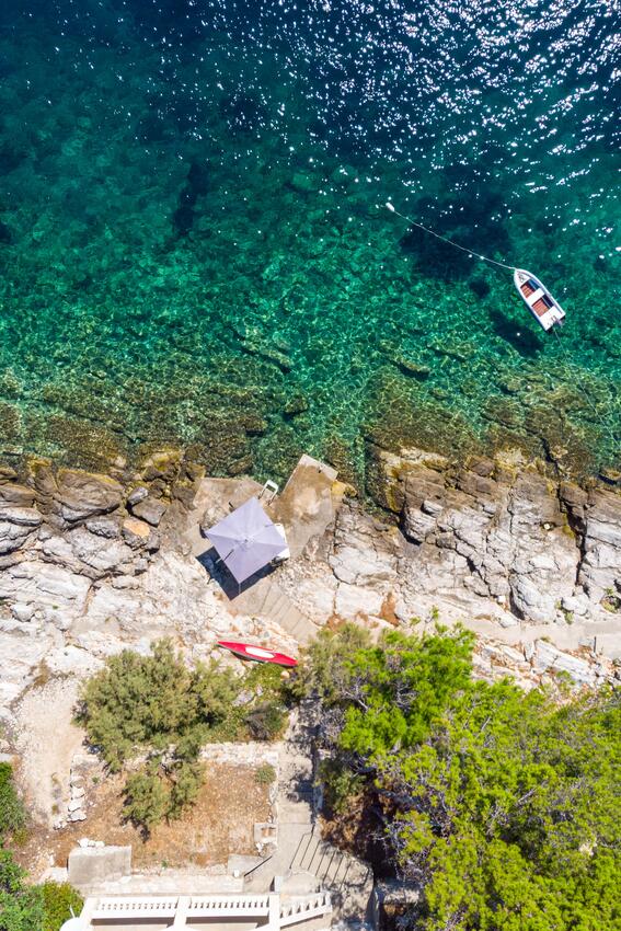 La spiaggia più vicina - Appartamenti accanto al mare Baia Zaglava - Zaglav, Curzola - Korčula