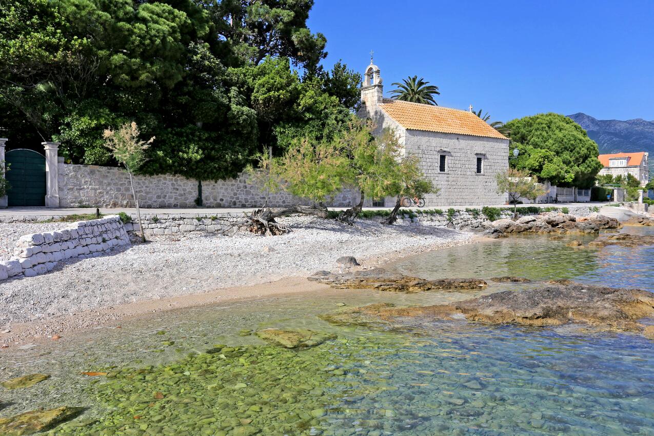 Nearest beach - Apartments with parking spaces Orebić, Pelješac