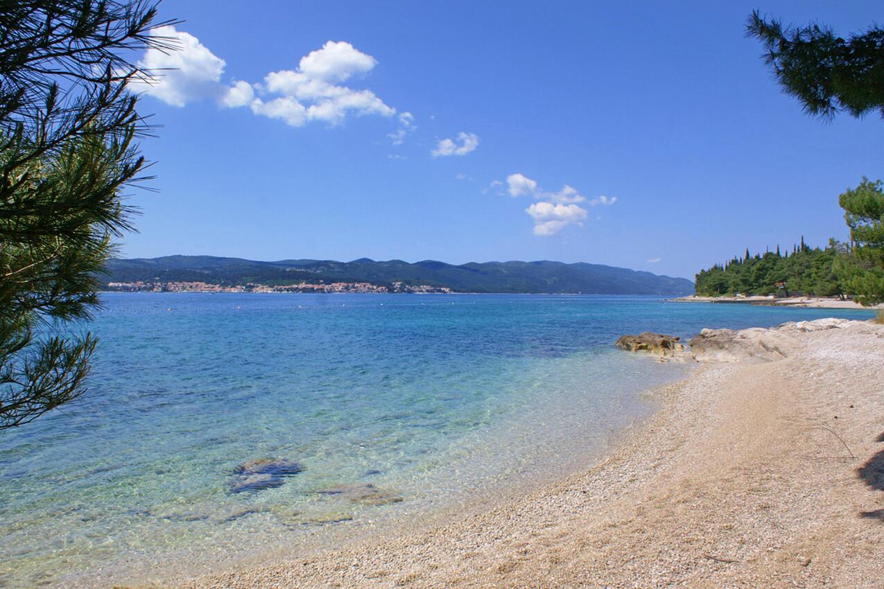 Nearest beach - Apartments with parking spaces Orebić, Pelješac
