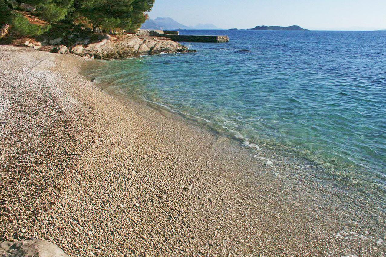 Nearest beach - Apartments with parking spaces Orebić, Pelješac