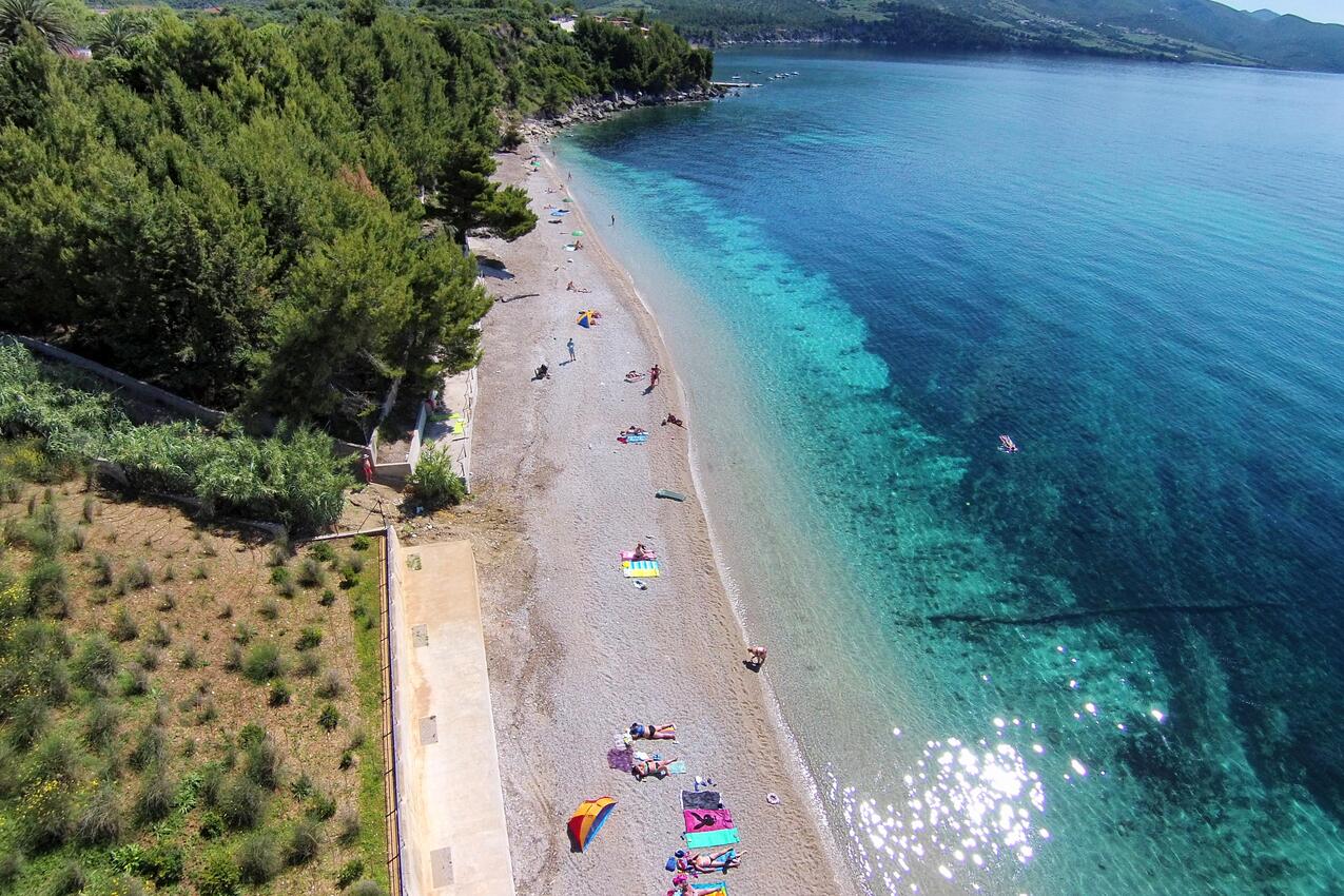 Nächster Strand - Ferienwohnungen mit Parkplatz Orebic, Peljesac
