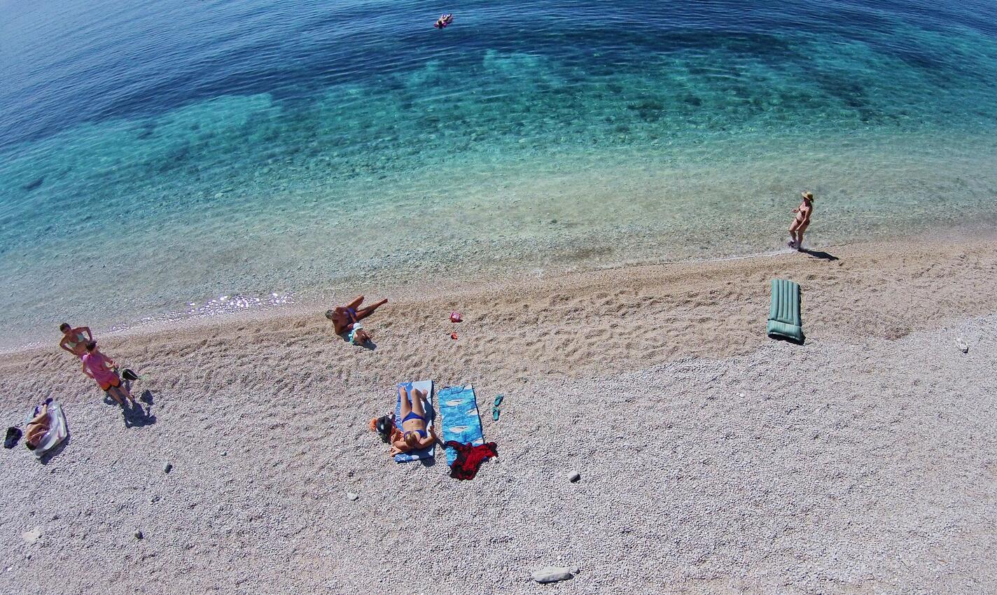 Nächster Strand - Ferienwohnungen mit Parkplatz Orebic, Peljesac
