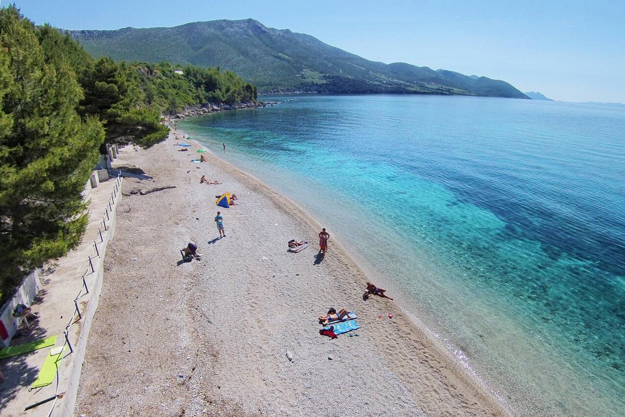 Nächster Strand - Ferienwohnungen mit Parkplatz Orebic, Peljesac