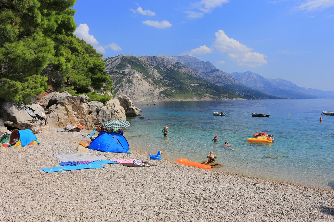 La spiaggia più vicina - Appartamenti accanto al mare Pisak, Almissa - Omiš