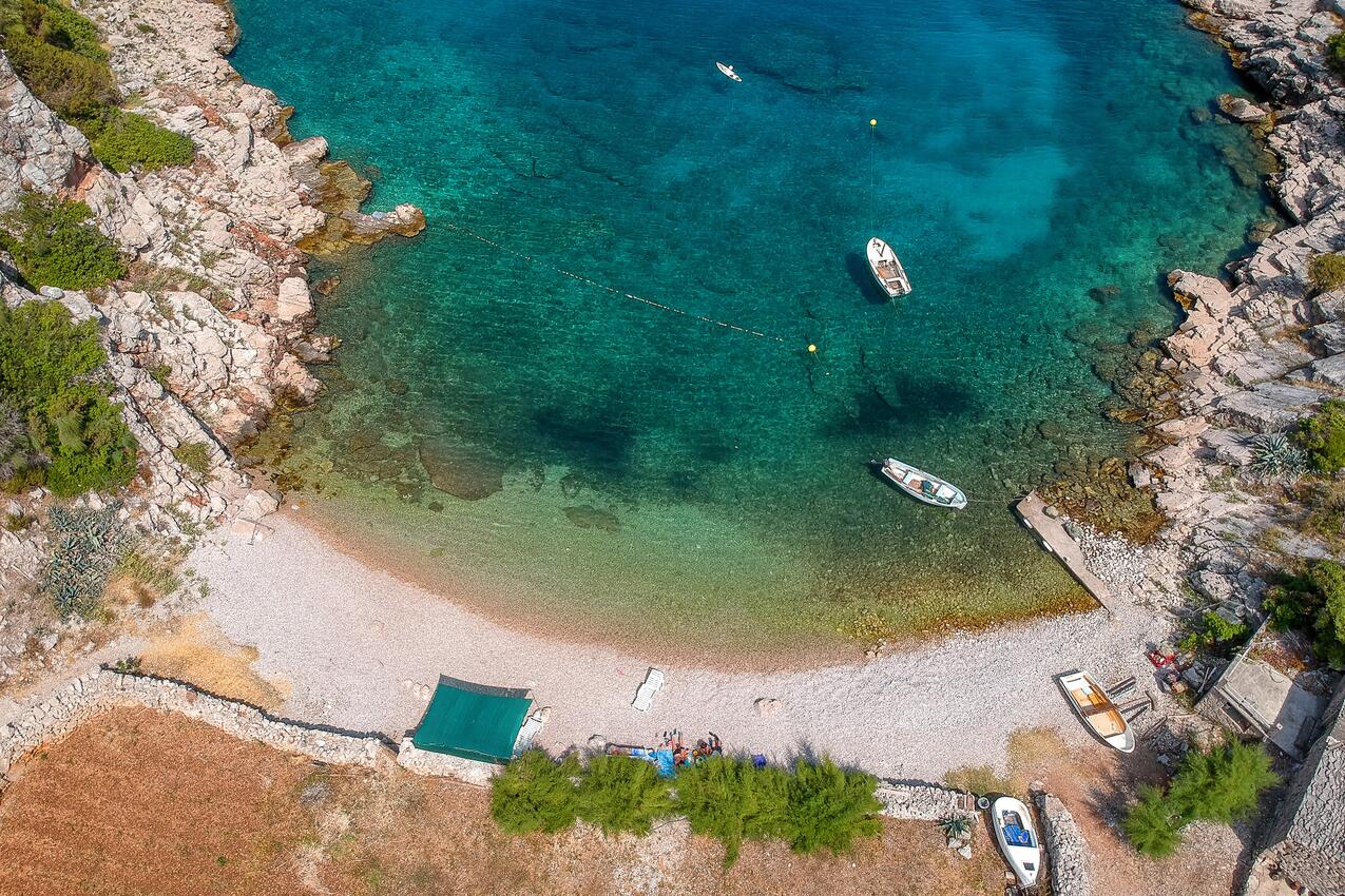 Nearest beach - Seaside house for families with children Cove Kruševa, Hvar