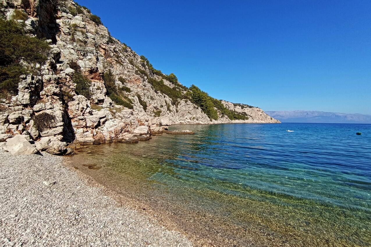 Nearest beach - Seaside house for families with children Cove Kruševa, Hvar