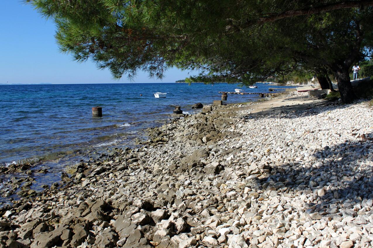 La spiaggia più vicina - Appartamenti con parcheggio Kozino, Zara - Zadar