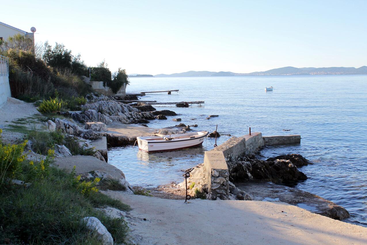 Nächster Strand - Ferienwohnungen am Meer Kozino, Zadar