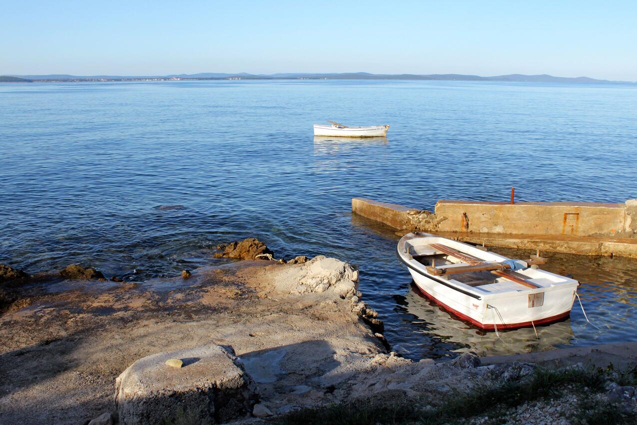 Nächster Strand - Ferienwohnungen am Meer Kozino, Zadar