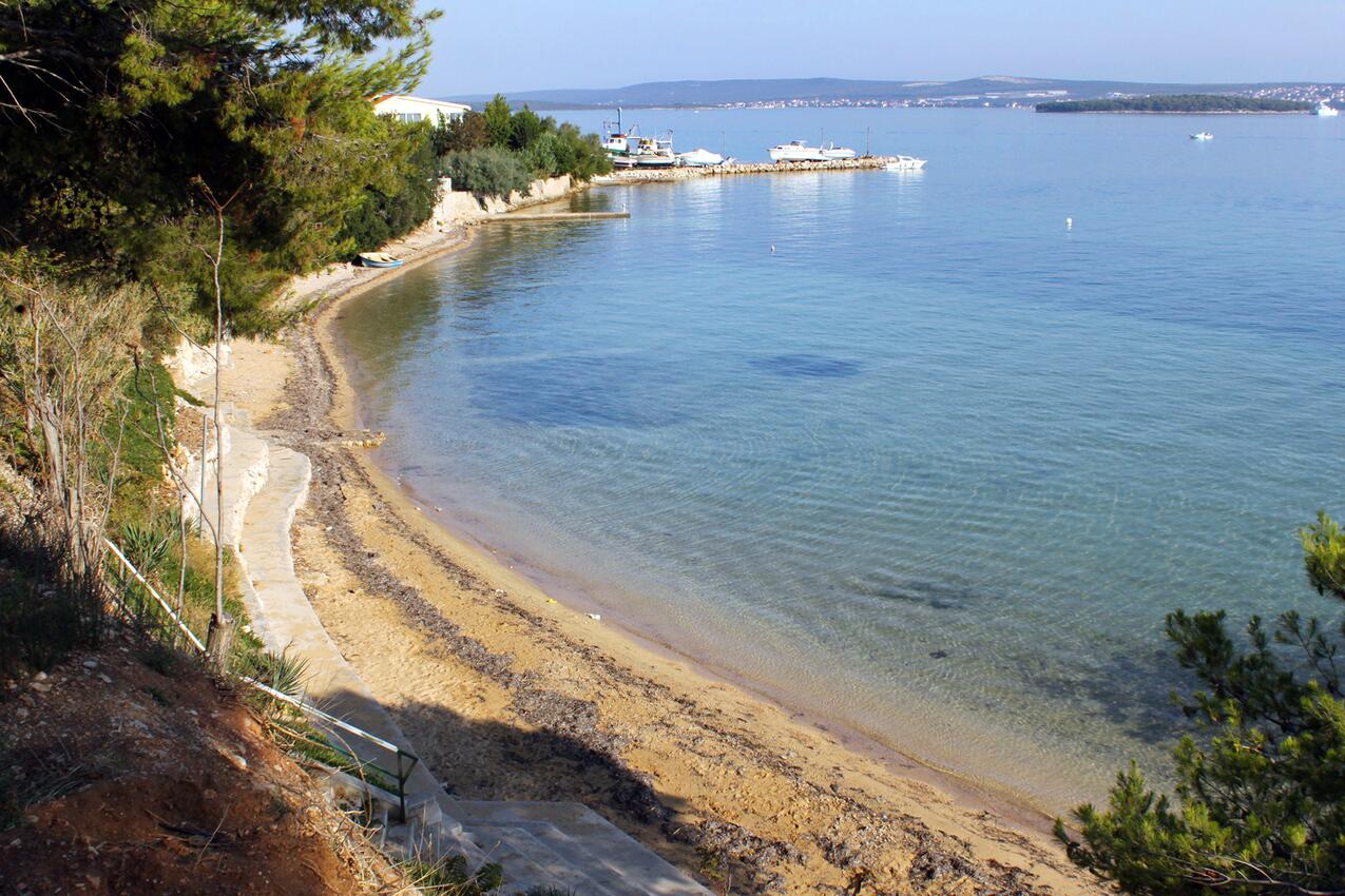 Najbliža plaža - Apartmani i sobe uz more Tkon, Pašman