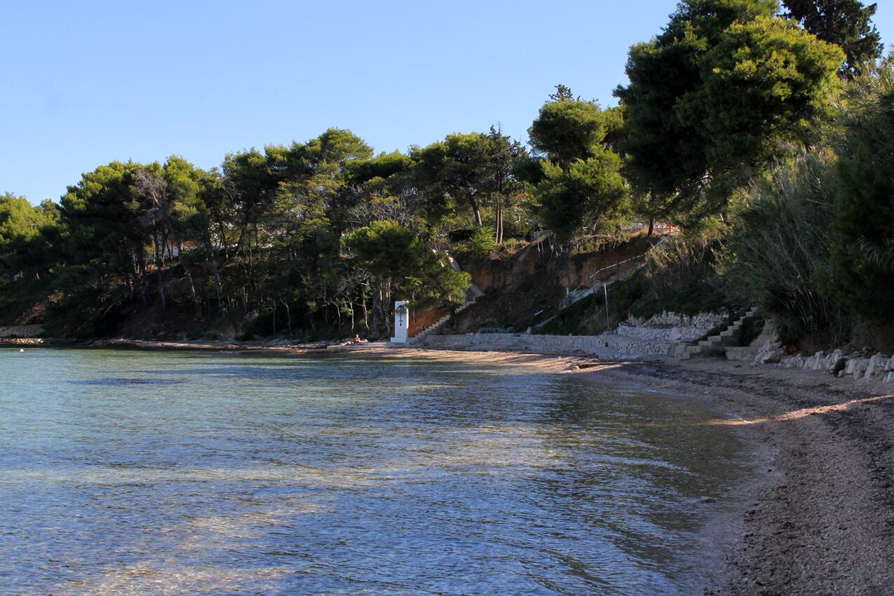 Najbliža plaža - Apartmani i sobe uz more Tkon, Pašman