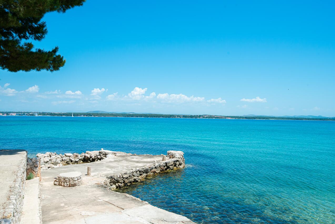 Najbližja plaža - Apartmaji ob morju Tkon, Pašman