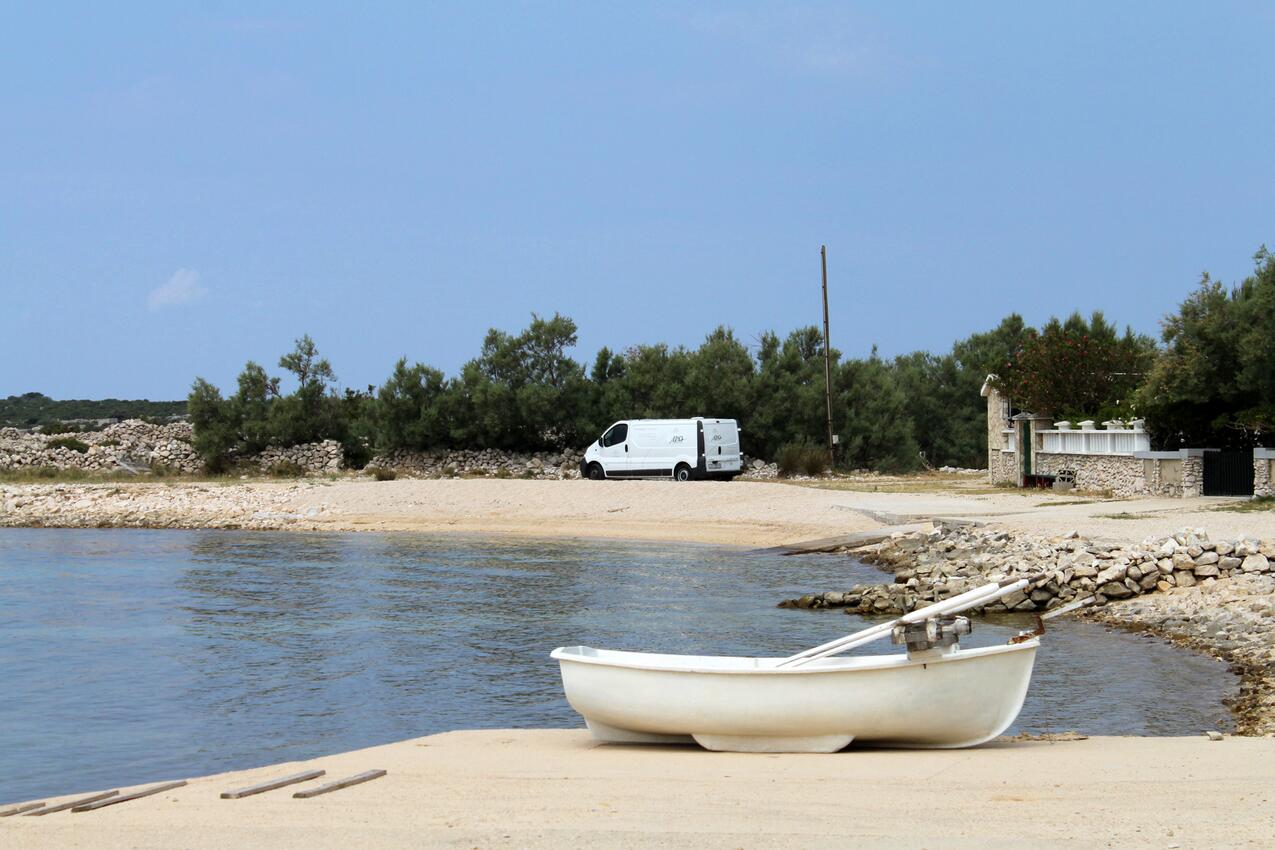 La spiaggia più vicina - Casaper il turismo robinsoniano con piscina Kosljun, Pago - Pag