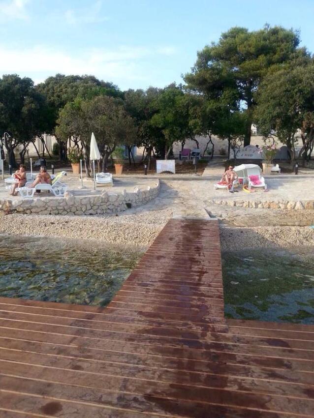 Nejbližší pláž - Apartmány s parkovištěm Petrčane, Zadar