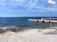 Der Strand  im Ort Zadar - Diklo, Zadar.