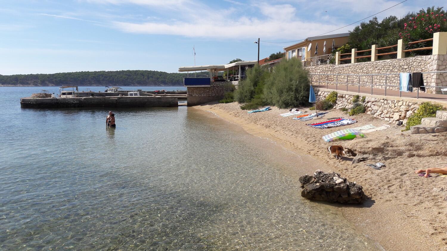 Nächster Strand - Ferienwohnungen am Meer Barbat, Rab