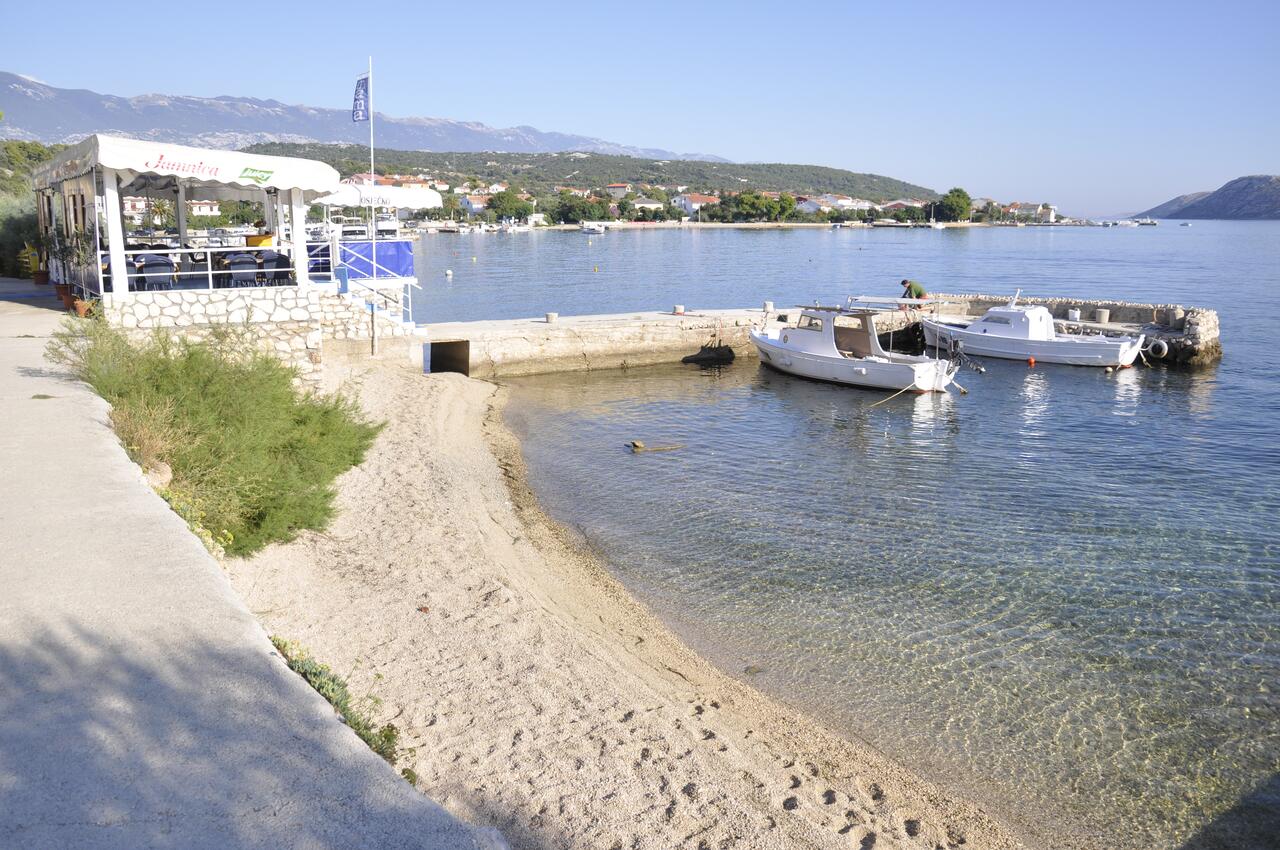 Nächster Strand - Ferienwohnungen am Meer Barbat, Rab