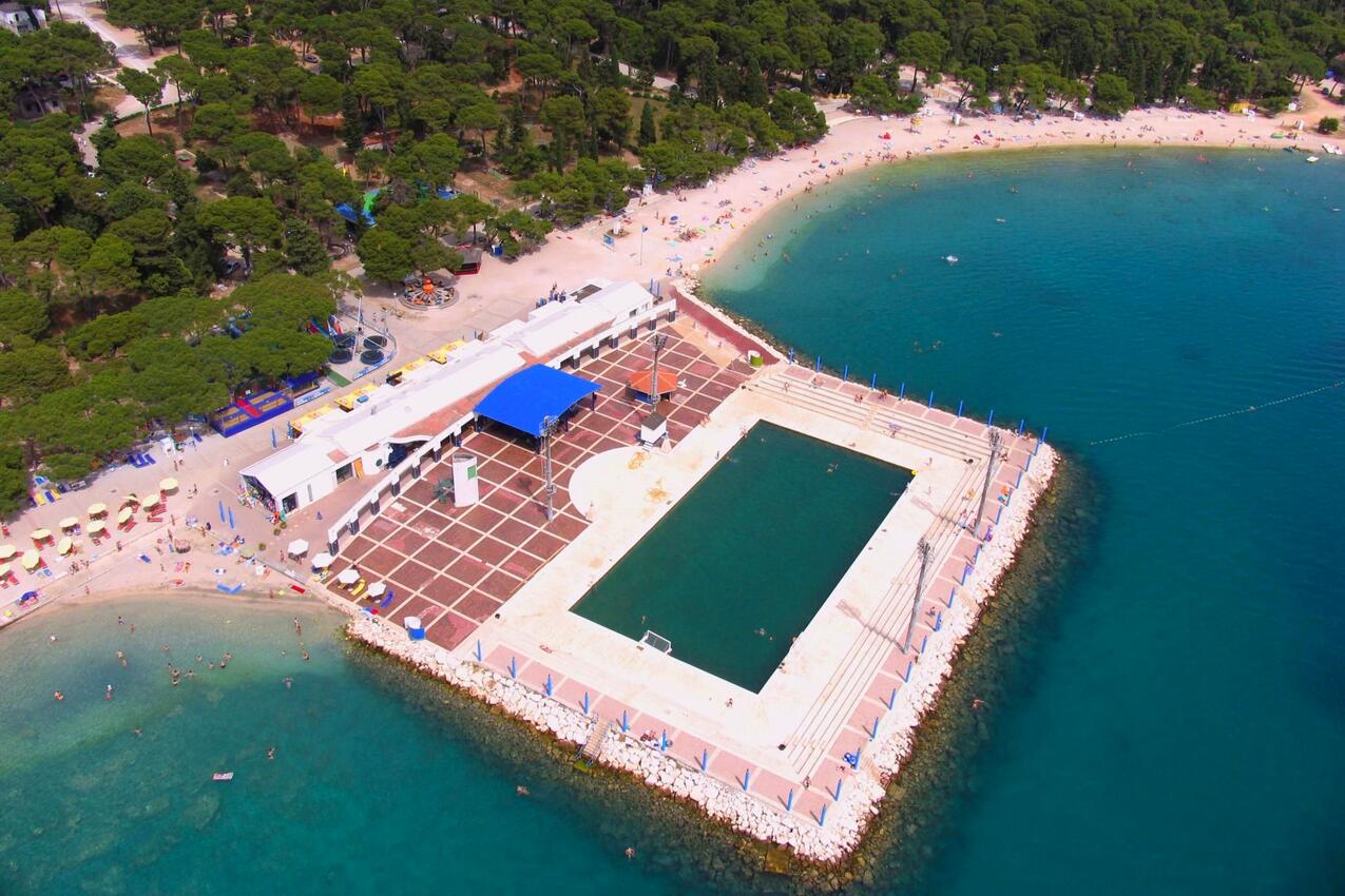 La spiaggia più vicina - Appartamenti con parcheggio Zaravecchia - Biograd na Moru, Biograd