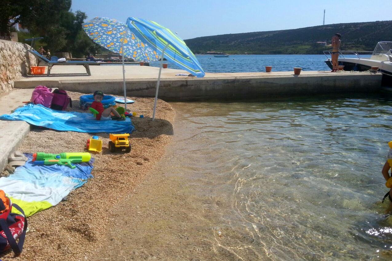 Nearest beach - Apartments by the sea Stara Novalja, Pag