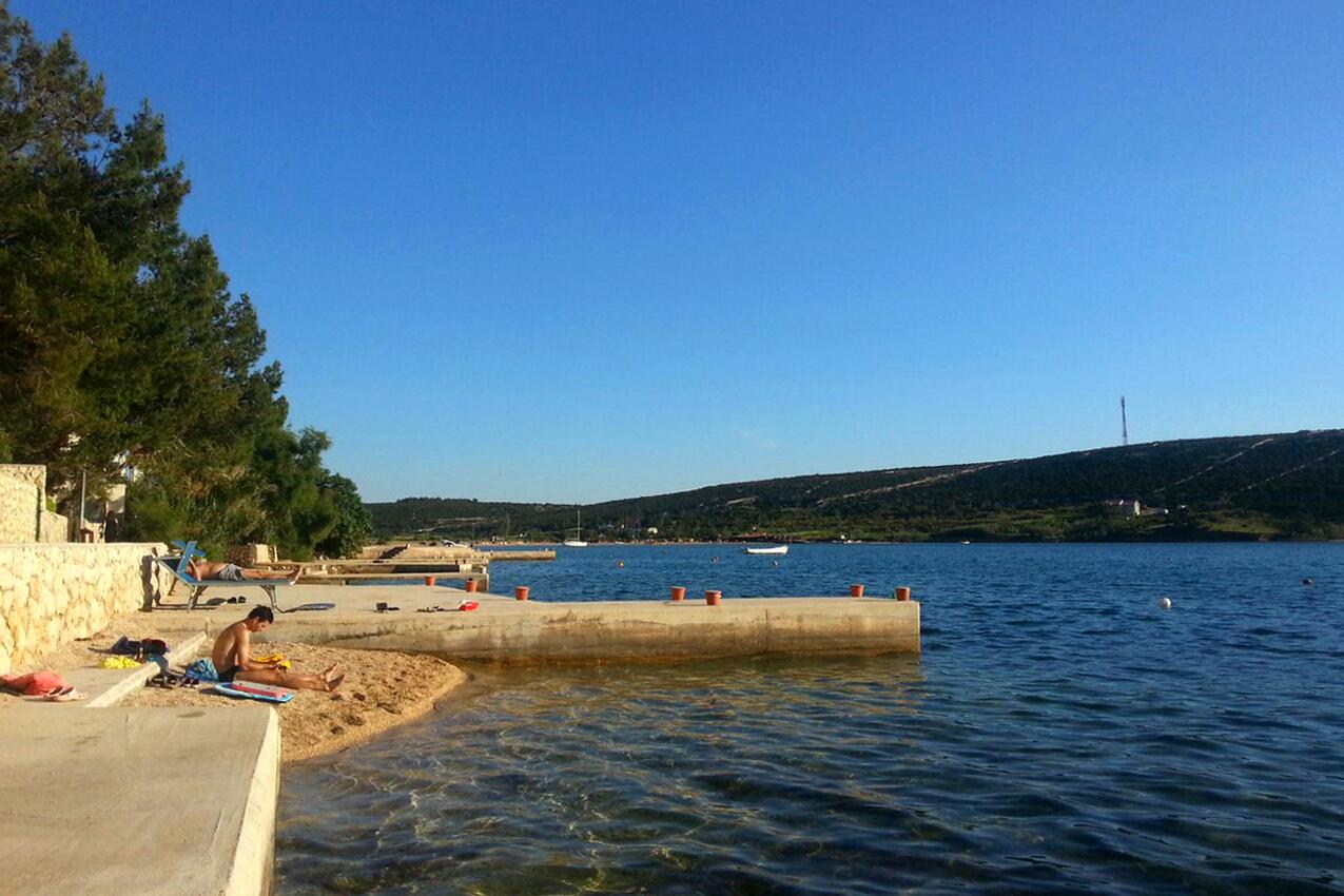 Nearest beach - Apartments by the sea Stara Novalja, Pag