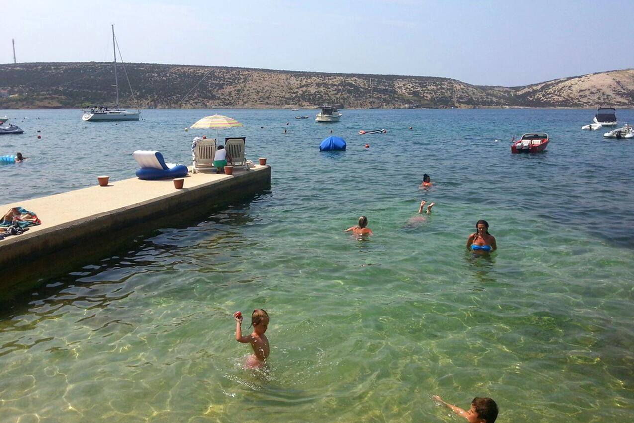 Nearest beach - Apartments by the sea Stara Novalja, Pag